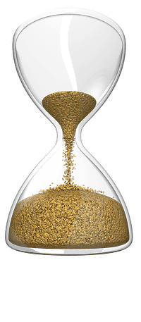 hourglass no reflection